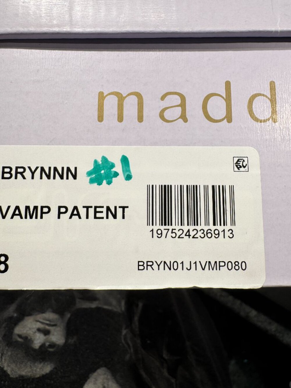 Madden Girl Brynnn Vamp Patent Pumps Pointed Toe Heels burgundy merlot SZ 8 - Picture 12 of 16